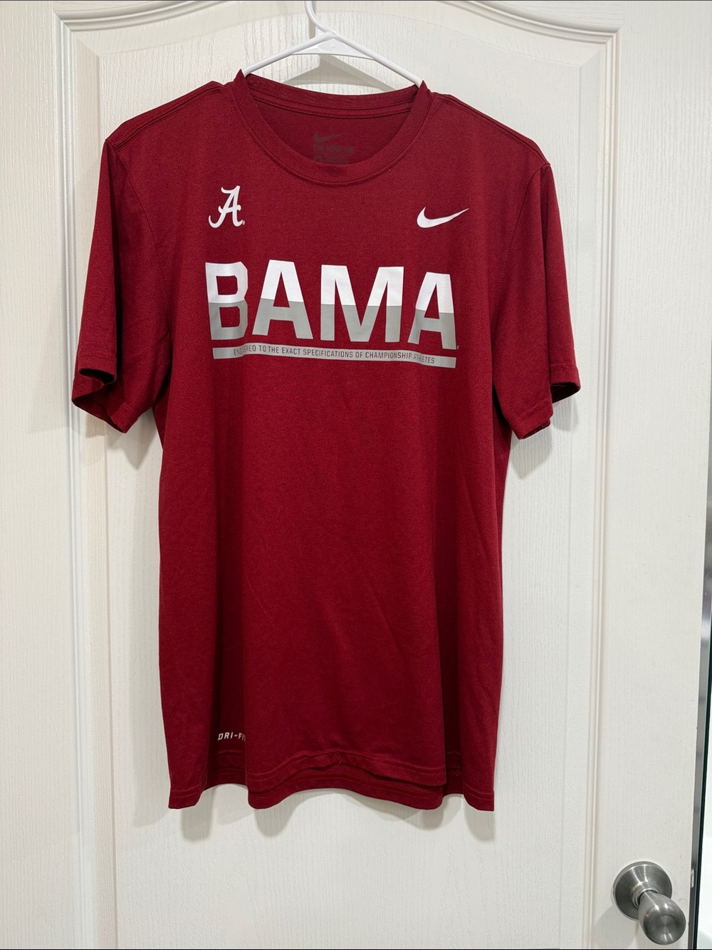 Nike Crimson 'BAMA' Short-Sleeve Performance Tee